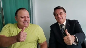 O ministro da Saúde e o presidente da República, responsáveis por um genocídio, segundo Rodrigo Maia