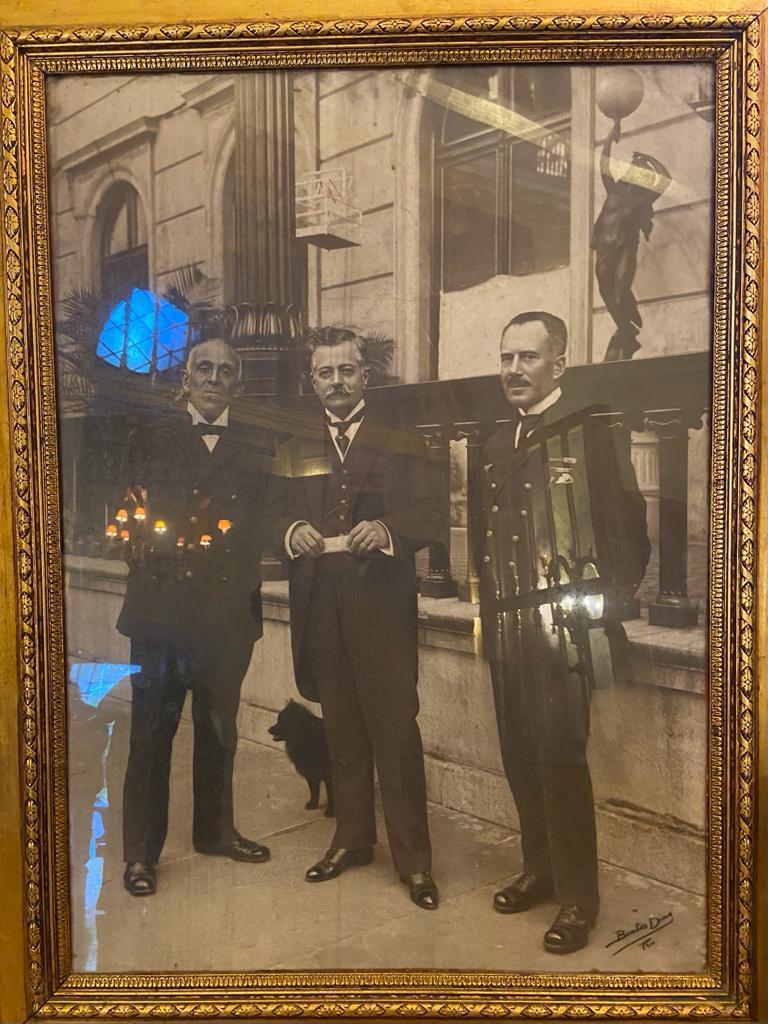 Gago Coutinho, Epitácio Pessoa e Sacadura Cabral(Photo: Arquivo Pessoal)Arquivo Pessoal
